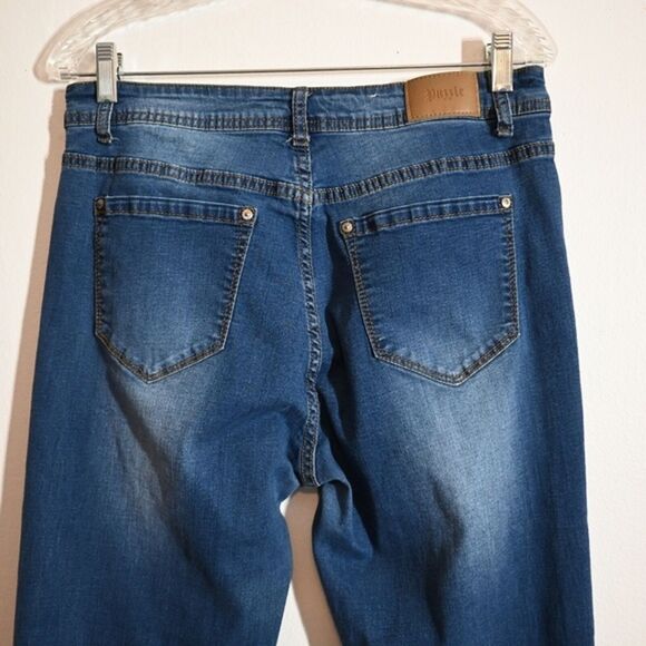 Puzzle Jeans Blue Skinny Denim Jeans Size 14 - Picture 6 of 11